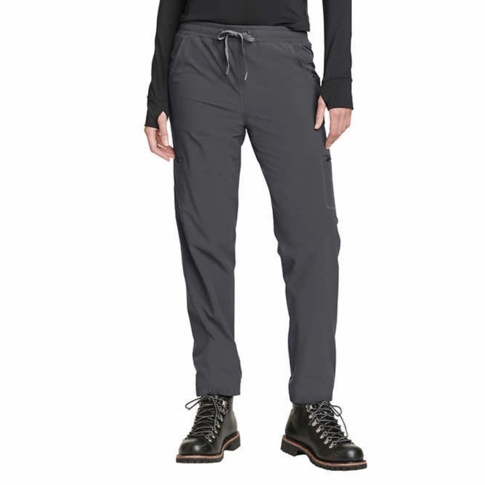 Eddie Bauer women flexión‎ power lined jogger jogger pant size 8